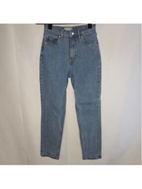 Everlane Blue Original Cheeky Straight Leg Jeans Size 25